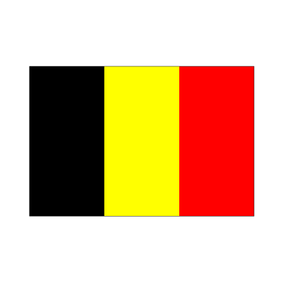 卓上旗 ベルギー 赤井トロフィー