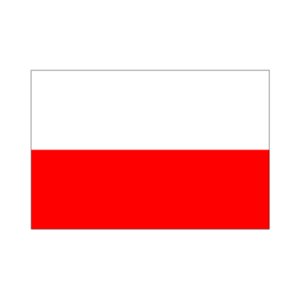 画像1: 卓上旗　ポーランド