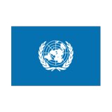 画像: 卓上旗　国際連合