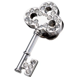 画像: クリスタル グレース KEY:ジャケットなどのワンポイントにぴったりなスワロフスキー付の表彰記念アイテム