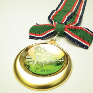 高級メダル SＰＭメダル-ベルベットケース付画像2