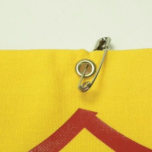 画像4: 布腕章ラバー圧着：布製のしっかりとした腕章。無料で名入れ加工（ラバー圧着）致します