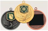 画像: VL85メダル-C型 φ40mmメダル　プラケース入り　Ｖマーク付　V形リボン付き：大会の記念に１個から販売、金メダル・銀メダル・銅メダル、選べるレリーフがついた優勝メダル