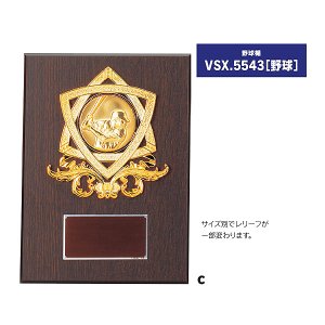 野球楯VSX5543画像