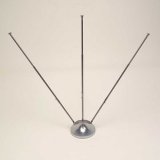 画像: 3本立台：海外からお客様が来られた時の外国卓上旗に取り付ける卓上台