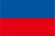 ハイチ外国旗(紋なし）：