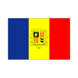 画像: アンドラ国旗：翌日発送可、世界の国旗掲揚、壁掛け、タペストリーに外国旗販売