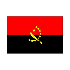 アンゴラ国旗画像1