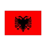 画像: アルバニア国旗：翌日発送可、世界の国旗掲揚、壁掛け、タペストリーに外国旗販売