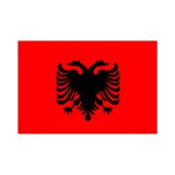 画像: アルバニア国旗：翌日発送可、世界の国旗掲揚、壁掛け、タペストリーに外国旗販売