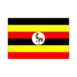 画像: ウガンダ国旗：翌日発送可、世界の国旗掲揚、壁掛け、タペストリーに外国旗販売