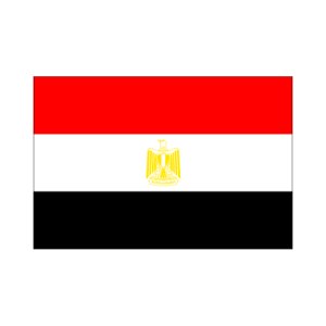 画像: エジプト国旗:翌日発送可、世界の国旗掲揚、壁掛け、タペストリーに外国旗販売