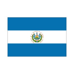 画像: エルサルバドル国旗:翌日発送可、世界の国旗掲揚、壁掛け、タペストリーに外国旗販売