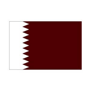 画像: カタール国旗：翌日発送可、世界の国旗掲揚、壁掛け、タペストリーに外国旗販売