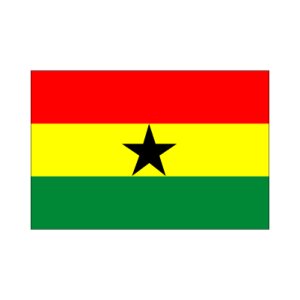 画像: ガーナ国旗：翌日発送可、世界の国旗掲揚、壁掛け、タペストリーに外国旗販売