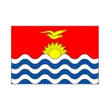 画像: キリバス国旗：翌日発送可、世界の国旗掲揚、壁掛け、タペストリーに外国旗販売