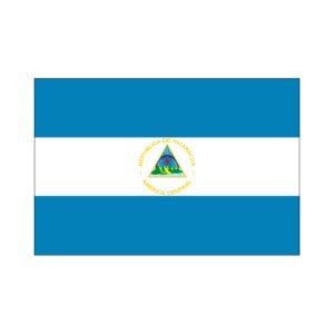 ニカラグア国旗画像1