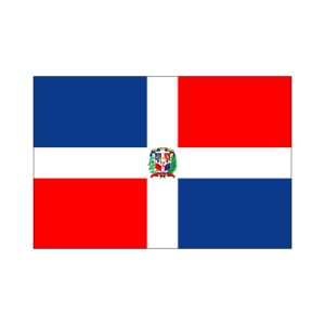ドミニカ共和国国旗画像1