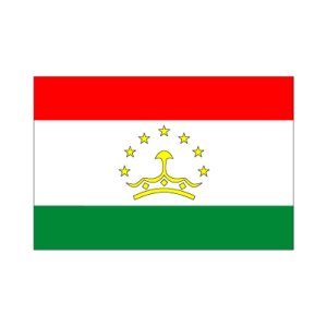 画像: タジキスタン国旗:翌日発送可、世界の国旗掲揚、壁掛け、タペストリーに外国旗販売