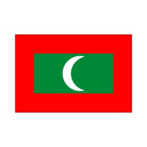 モルディブ国旗画像1
