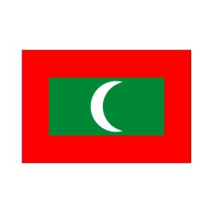 モルディブ国旗画像1