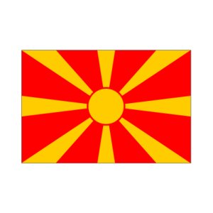マケドニア国旗画像1