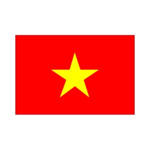 画像: ベトナム国旗：翌日発送可、世界の国旗掲揚、壁掛け、タペストリーに外国旗販売