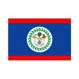 画像: ベリーズ国旗：翌日発送可、世界の国旗掲揚、壁掛け、タペストリーに外国旗販売