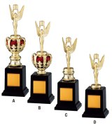 画像: A661 小型トロフィー 大量購入や、大会の参加賞や、低予算時に小さいサイズのミニトロフィー