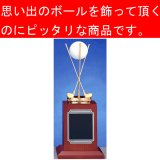 画像: BT3599：ホールインワンの記念ボールを飾れる　お祝い用の記念品、記念ブロンズトロフィー