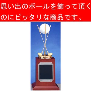 画像: BT3599:ホールインワンの記念ボールを飾れる お祝い用の記念品、記念ブロンズトロフィー