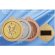 画像1: MF80-B φ80mmメダル　軟質ビニールケース入　：１個から販売、金メダル・銀メダル・銅メダル、優勝メダル