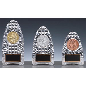 画像: KV-5422:各種大会に使用していただける樹脂レリーフ(60mmΦ)交換式クリスタル楯