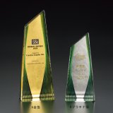 画像: 表彰楯　金箔＋ファインカラーDP　VOT121箔祥：企業表彰・コンテスト・認定書・周年記念・表彰用品にハイセンスで、おしゃれな表彰楯