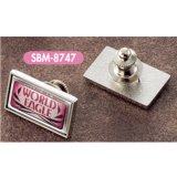 画像: SBM8747 UV印刷＆透明樹脂盛り加工対応バッジ