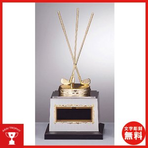 画像: B-4067:ホールインワンの記念ボールを飾れる お祝い用の記念品、記念ブロンズトロフィー