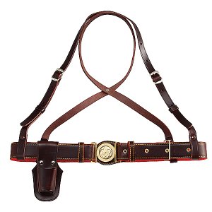 画像: 帯革　両肩吊り