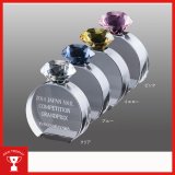 画像: 2Dレーザー加工表彰楯　ダイヤリングトロフィー　VOT271：コンテスト・認定書・周年記念・表彰用品にオススメ　２D加工表彰楯