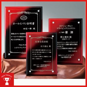 画像: 表彰楯 CK212:勤続表彰・企業表彰・代理店表彰・周年記念・竣工記念・表彰用品にオススメのレーザー彫刻表彰楯
