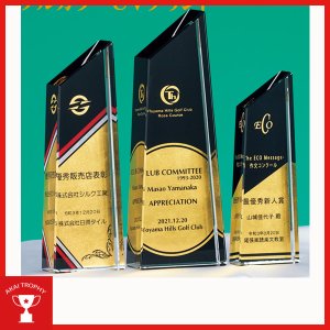 画像: 表彰楯 CK343 京都本金箔を使用したUV印刷加工施した表彰楯