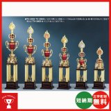 画像: TV2003　メダルレリーフ付4本柱トロフィー　サッカー・空手・野球・バレーボール・バスケットボール