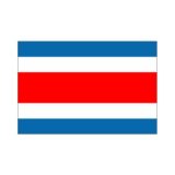 画像: 卓上旗　コスタリカ