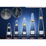 画像: B-6000　サッカー・野球・バスケットボール・テニスなどに各種大会に使用していただけるレリーフ交換式クリスタル楯