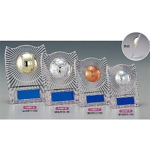 画像: S6061：サッカー・野球・バスケットボール・剣道・テニスなどに各種大会に使用していただけるレリーフ交換式トロフィー