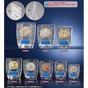 画像: S6020：サッカー・野球・バスケットボール・剣道・テニスなどに各種大会に使用していただけるレリーフ交換式楯