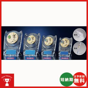 画像: RS-6083：アクリルマーク交換式楯　サッカー・野球・バスケットボール・剣道・テニスなどに各種大会に使用していただける楯