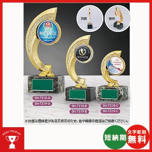 画像: SH-7318（透明樹脂盛なし）：フルカラーでオリジナルマークを付けることができます。