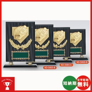 画像1: SO5005：名入れ・文字彫刻無料・野球専用楯、大量購入や、大会の参加賞や、低予算時に格安な表彰楯　優勝楯
