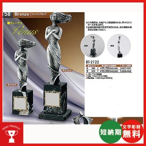 画像1: BT-2122 : 優勝・ＭＶＰ・敢闘賞・特別賞・功労賞・優秀選手賞の景品などに用いられる記念ブロンズトロフィー