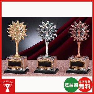 画像1: B-6308 : 優勝・ＭＶＰ・敢闘賞・特別賞・功労賞・優秀選手賞の景品などに用いられる記念ブロンズトロフィー